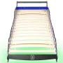 Cama infantil con forma de coche carreras y LED 90x200 cm azul by vidaXL, Cribs and beds for children - Ref: Foro24-243937, P...