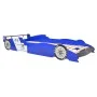 Cama infantil con forma de coche carreras y LED 90x200 cm azul by vidaXL, Cribs and beds for children - Ref: Foro24-243937, P...
