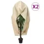 Pflanzabdeckungen mit Reißverschluss 2 Stück 70 g/m² 3,14x2,5 m von , Gartenzubehör - Ref: Foro24-3203532, Preis: 48,40 €, Ra...