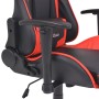Verstellbarer Schreibtischstuhl Racing aus rotem Kunstleder von vidaXL, Bürostühle - Ref: Foro24-20172, Preis: 187,94 €, Raba...