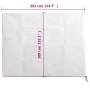Cubiertas para plantas con cremallera 4 uds 70 g/m² 3,93x3 m de , Accesorios de jardinería - Ref: Foro24-3203553, Precio: 126...