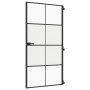 Schlankes schwarzes Türinnenglas und Aluminium 102,5x201,5 cm von , Türen für zu Hause - Ref: Foro24-155130, Preis: 225,57 €,...