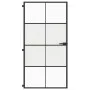 Schlankes schwarzes Türinnenglas und Aluminium 102,5x201,5 cm von , Türen für zu Hause - Ref: Foro24-155130, Preis: 221,73 €,...