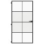 Schlankes schwarzes Türinnenglas und Aluminium 102,5x201,5 cm von , Türen für zu Hause - Ref: Foro24-155130, Preis: 225,57 €,...