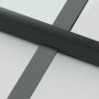 Schlankes schwarzes Türinnenglas und Aluminium 102,5x201,5 cm von , Türen für zu Hause - Ref: Foro24-155130, Preis: 225,57 €,...