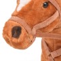 Braunes ausgestopftes stehendes Spielzeugpferd von vidaXL, Stofftiere - Ref: Foro24-91309, Preis: 89,69 €, Rabatt: %