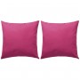 Cojines para exteriores 2 unidades 45x45 cm rosa de vidaXL, Cojines - Ref: Foro24-132294, Precio: 40,83 €, Descuento: %
