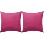 Cojines para exteriores 2 unidades 45x45 cm rosa de vidaXL, Cojines - Ref: Foro24-132294, Precio: 35,73 €, Descuento: %