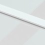 Weiße Schiebetür aus gehärtetem Glas und Aluminium, 76 x 205 cm von , Türen für zu Hause - Ref: Foro24-155204, Preis: 139,63 ...