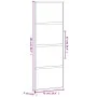 Schiebetür aus gehärtetem Glas und schwarzem Aluminium, 76 x 205 cm von , Türen für zu Hause - Ref: Foro24-155219, Preis: 162...