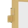 Goldene Innentür aus gehärtetem Glas und Aluminium, 76 x 201,5 cm von , Türen für zu Hause - Ref: Foro24-155140, Preis: 184,8...