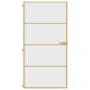 Goldene Innentür aus gehärtetem Glas und Aluminium, 102,5 x 201,5 cm von , Türen für zu Hause - Ref: Foro24-155135, Preis: 16...
