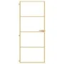 Goldene Innentür aus gehärtetem Glas und Aluminium, 83 x 201,5 cm von , Türen für zu Hause - Ref: Foro24-155137, Preis: 199,0...