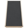 Hunderampe aus massivem grauem Tannenholz 100x40 cm von , Stufen und Rampen für Haustiere - Ref: Foro24-172417, Preis: 106,24...