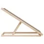 Dog ramp solid gray fir wood 100x40 cm by , Pet Steps and Ramps - Ref: Foro24-172417, Price: 83,18 €, Discount: %
