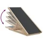 Dog ramp solid gray fir wood 100x40 cm by , Pet Steps and Ramps - Ref: Foro24-172417, Price: 83,18 €, Discount: %
