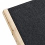 Hunderampe aus massivem grauem Tannenholz 100x40 cm von , Stufen und Rampen für Haustiere - Ref: Foro24-172417, Preis: 106,24...
