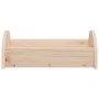Heufutterstation für Kaninchen aus massivem Tannenholz 28x10x10 cm von , Futternäpfe, Futtertröge und Tränken für Haustiere -...
