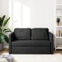 Floor sofa bed 2 in 1 black fabric 112x174x55 cm by , Sofas - Ref: Foro24-353966, Price: 239,19 €, Discount: %