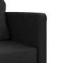 Floor sofa bed 2 in 1 black fabric 112x174x55 cm by , Sofas - Ref: Foro24-353966, Price: 239,19 €, Discount: %