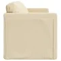 Floor sofa bed 2 in 1 cream fabric 112x174x55 cm by , Sofas - Ref: Foro24-353970, Price: 224,65 €, Discount: %