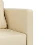Floor sofa bed 2 in 1 cream fabric 112x174x55 cm by , Sofas - Ref: Foro24-353970, Price: 224,65 €, Discount: %