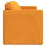 Floor sofa bed 2 in 1 dark yellow fabric 112x174x55 cm by , Sofas - Ref: Foro24-353972, Price: 215,39 €, Discount: %