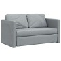 Bodenschlafsofa 2 in 1 hellgrauer Stoff 112x174x55 cm von , Sofas - Ref: Foro24-353964, Preis: 186,80 €, Rabatt: %