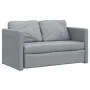 Bodenschlafsofa 2 in 1 hellgrauer Stoff 112x174x55 cm von , Sofas - Ref: Foro24-353964, Preis: 211,92 €, Rabatt: %