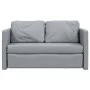 Bodenschlafsofa 2 in 1 hellgrauer Stoff 112x174x55 cm von , Sofas - Ref: Foro24-353964, Preis: 211,92 €, Rabatt: %