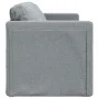 Sofá cama de suelo 2 en 1 tela gris claro 112x174x55 cm de , Sofás - Ref: Foro24-353964, Precio: 211,53 €, Descuento: %