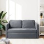 Floor sofa bed 2 in 1 dark gray velvet 122x204x55 cm by , Sofas - Ref: Foro24-353958, Price: 212,95 €, Discount: %