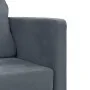 Floor sofa bed 2 in 1 dark gray velvet 122x204x55 cm by , Sofas - Ref: Foro24-353958, Price: 207,64 €, Discount: %