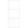 Schiebetür aus gehärtetem Glas und weißem Aluminium 90x205 cm von , Türen für zu Hause - Ref: Foro24-155205, Preis: 176,13 €,...