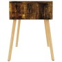 Nachttisch aus geräuchertem Eichenholzwerkstoff, 40 x 40 x 56 cm von vidaXL, Nachttische - Ref: Foro24-326811, Preis: 42,04 €...