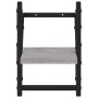 Wandregale mit Stangen 2 Stück in Grau Sonoma 20x25x30 cm von , Regale und Regale - Ref: Foro24-836231, Preis: 17,33 €, Rabat...