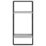Wandregal mit grauer Sonoma-Stange 30x25x65 cm von , Regale und Regale - Ref: Foro24-836301, Preis: 23,00 €, Rabatt: %