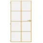 Puerta interior dorada vidrio templado aluminio 102,5x201,5 cm by , Doors for the home - Ref: Foro24-155143, Price: 171,15 €,...