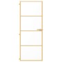 Innentür aus vergoldetem gehärtetem Glas und Aluminium 76x201,5cm von , Türen für zu Hause - Ref: Foro24-155136, Preis: 208,2...