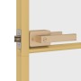 Innentür aus vergoldetem gehärtetem Glas und Aluminium 93x201,5cm von , Türen für zu Hause - Ref: Foro24-155134, Preis: 162,3...