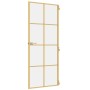 Innentür aus vergoldetem gehärtetem Glas und Aluminium 83x201,5cm von , Türen für zu Hause - Ref: Foro24-155141, Preis: 194,7...