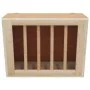 Comedero heno para conejos madera maciza abeto 25x18,5x20,5 cm by , Pet bowls, feeders, and waterers - Ref: Foro24-172423, Pr...