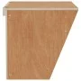 Heuraufe für Kaninchen aus massiver Fichte 25x18,5x20,5 cm von , Futternäpfe, Futtertröge und Tränken für Haustiere - Ref: Fo...