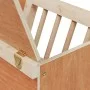 Heuraufe für Kaninchen aus massiver Fichte 25x18,5x20,5 cm von , Futternäpfe, Futtertröge und Tränken für Haustiere - Ref: Fo...