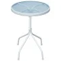 Garden bistro table and chairs 3 pieces black steel by vidaXL, Garden sets - Ref: Foro24-43314, Price: 89,27 €, Discount: %
