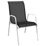 Garden bistro table and chairs 3 pieces black steel by vidaXL, Garden sets - Ref: Foro24-43314, Price: 89,27 €, Discount: %