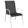 Garten-Bistrotisch und Stühle 3 Stück aus schwarzem Stahl von vidaXL, Gartensets - Ref: Foro24-43314, Preis: 90,42 €, Rabatt: %