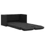 Sofá cama de suelo 2 en 1 terciopelo negro 122x204x55 cm by , Sofas - Ref: Foro24-353959, Price: 236,06 €, Discount: %