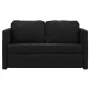 Sofá cama de suelo 2 en 1 terciopelo negro 122x204x55 cm by , Sofas - Ref: Foro24-353959, Price: 236,06 €, Discount: %