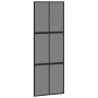 Schiebetür aus gehärtetem Glas und schwarzem Aluminium 76x205 cm. von , Türen für zu Hause - Ref: Foro24-155213, Preis: 167,4...